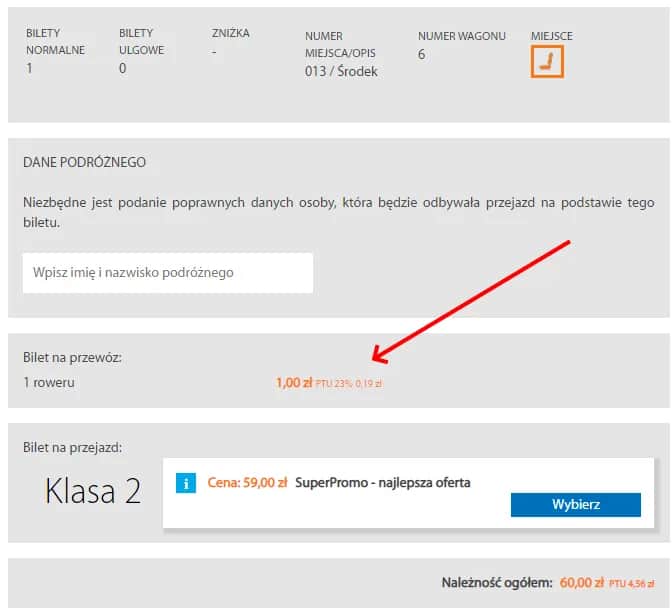 Ile kosztuje bilet na rower PKP? Uniknij niepotrzebnych opłat