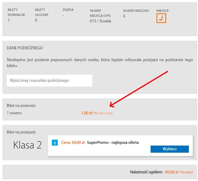 Ile kosztuje bilet na rower PKP? Uniknij niepotrzebnych opłat