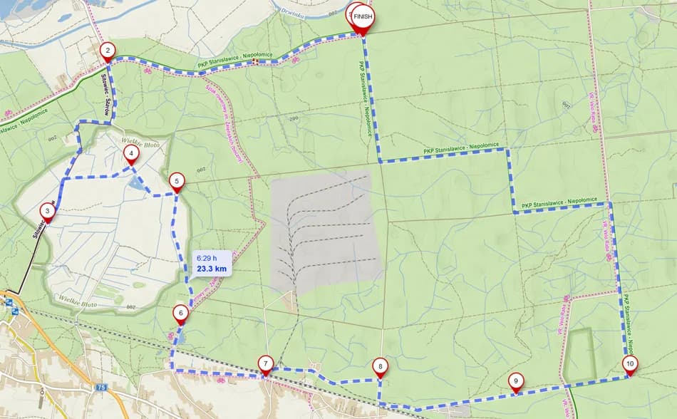 Puszcza Niepołomicka trasy rowerowe mapa – odkryj najlepsze szlaki