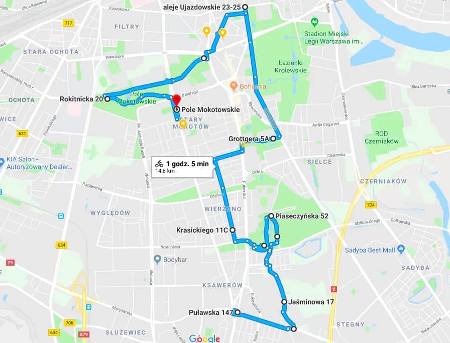 Fajne trasy rowerowe w Warszawie, które musisz przejechać tej wiosny