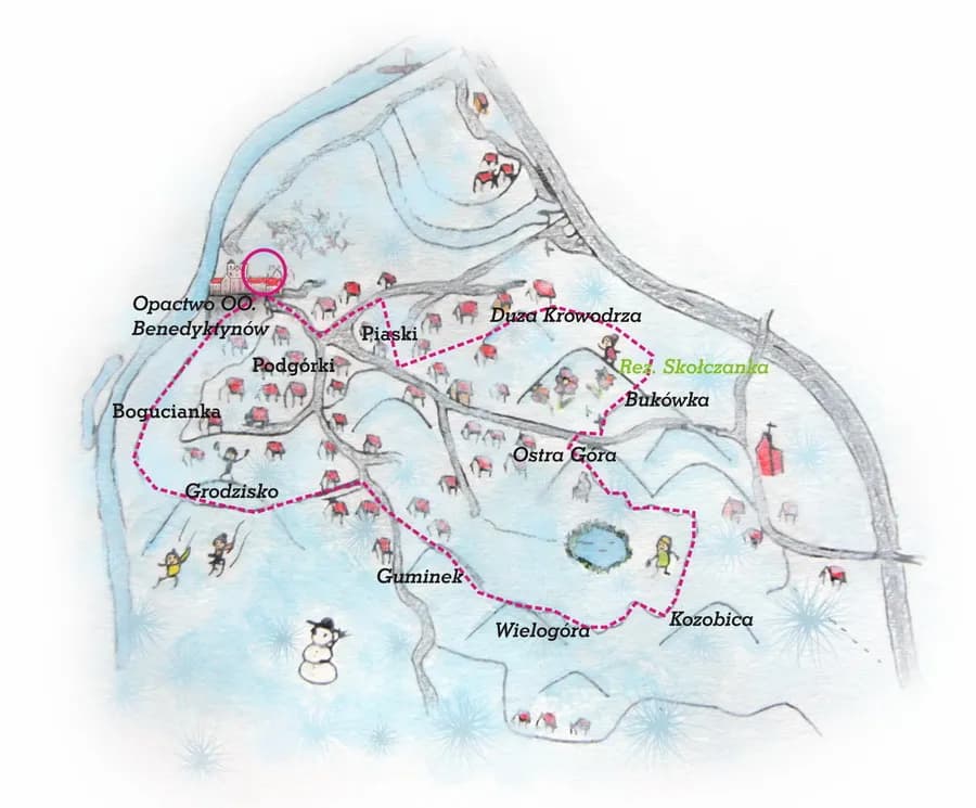 Trasa rowerowa Kraków Tyniec mapa - uniknij trudnych odcinków i ciesz się jazdą